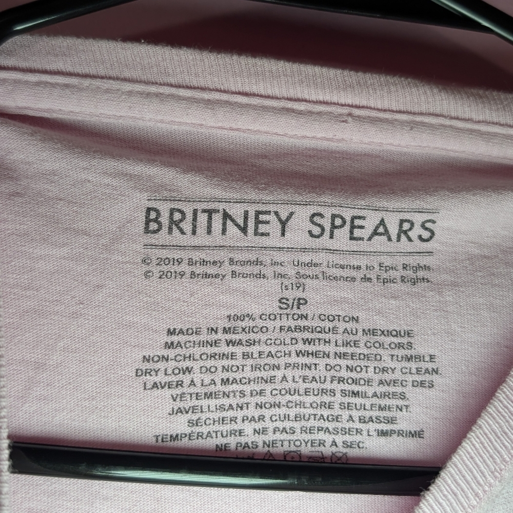 Y2K Britney Spears Pink T-Shirt - Picture 4 of 4
